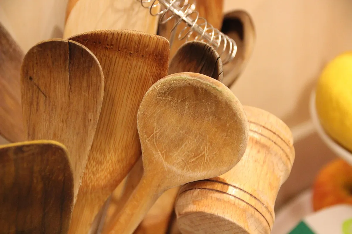 wooden kitchen utensils, kitchen, cookware, wooden cookware, cookware, cookware, cookware, cookware, cookware
